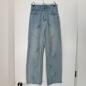 Designer Inspired Embossed Jeans